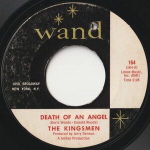 Kingsmen Death Of An Angel / Searching For Love Wand US 164 202519 R&B R&R レコード 7インチ 45