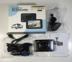 CAR CAMCORDER XOOOJN3MP3 ドライブレコーダー ドラレコ 車載カメラ