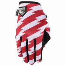 T/C Thrashin Supply スラッシンサプライ Stealth Glove ステルスグローブ Stars & Bolts スターズアンドボルト Red and Blue XLサイズ_画像2