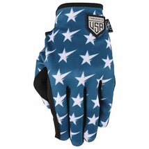 T/C Thrashin Supply スラッシンサプライ Stealth Glove ステルスグローブ Stars & Bolts スターズアンドボルト Red and Blue XLサイズ_画像3