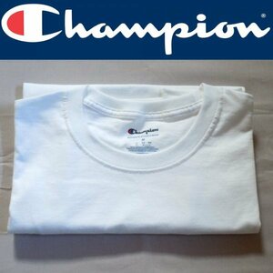 M champion チャンピオン　tシャツ　無地 シャツ シャツ T-shirt T-shirts Tshirt Tshirts 白 white ホワイト