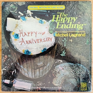 LP■サントラ/MICHEL LEGRAND/THE HAPPY ENDING/UAS 5203/US盤69年ORIG SHRINK 原盤/ミッシェル・ルグラン/ハッピーエンド 幸せの彼方に