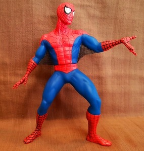 APPLAUSE 1997 Applause Spider-Man total length approximately 23cm figure sofvi non-standard-sized mail postage 350 jpy 