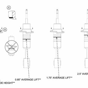 在庫有 新品 2009-2023 ランドクルーザー ランクル プラド PRADO 150 BILSTEIN5100 ビルシュタイン5100 リフトアップ 車高調 ショック 1台の画像3