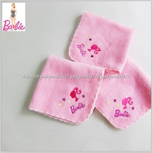 * Barbie towel handkerchie 3 pieces set unused *