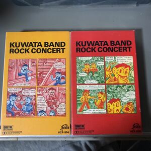 KUWATA BAND ROCK CONCERT 国内盤2本組カセットテープ■■