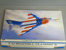 183■ハセガワ 1/48 未組立プラモデル■　F-4J　ファントムⅡ　VX-4　ヴァンディ 76　限定生産　KITNo. 09353_画像1