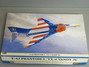183■ハセガワ 1/48 未組立プラモデル■　F-4J　ファントムⅡ　VX-4　ヴァンディ 76　限定生産　KITNo. 09353