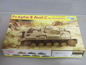 226■ドラゴン 1/35 未組立プラモデル■ WW.Ⅱ ドイツ軍 Ⅱ号戦車C型増加装甲型 Pz.Kpfw.Ⅱ Ausf.C　KITNo. CH6432　エッチングパーツ付属