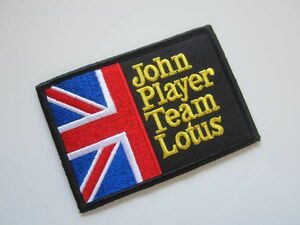 ジョン・プレイヤー チーム ロータス John Player Team Lotus ロゴ F1 フォーミラ レーシング ワッペン/ 自動車 カー用品 フェラーリ 83