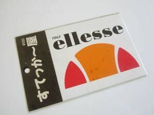 ellesse エレッセ ステッカー/デカール 自動車 バイク オートバイ レーシング スポンサー テニス ④ S41