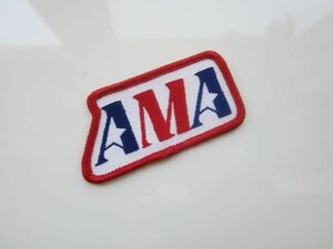 ビンテージ AMA A.M.A Racing レーシング アメリカンモーターサイクル ワッペン/自動車 バイカー ハーレー バイク レーシング 185