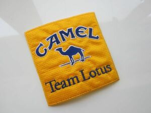 CAMEL キャメル Team Lotus チームロータス タバコ ラクダ ロゴ ワッペン/自動車 バイク 整備 レーシング スポンサー 185