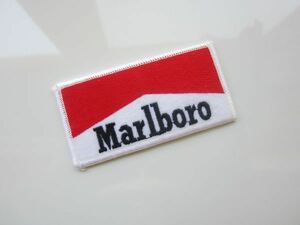 Marlboro マルボロ タバコ フェルト ワッペン/自動車 整備 レーシング スポンサー 企業 ワールド チャンピョン 186