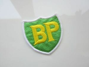 BP ロゴ オイル ガソリン メーカー ワッペン/ F1 レーシング 自動車 バイク スポンサー 188