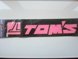 【特大】TOMs トムス ステッカー/当時物 デカール 自動車 バイク オートバイ レーシング F1 ① SB04
