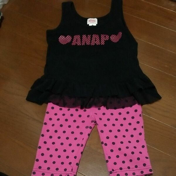 ANAP タンクトップBABYDOLL半ズボン