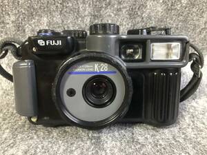 ◎FUJI K-28 工事カメラ f=28mm 1:3.9 フィルムカメラ シャッター フラッシュOK◎