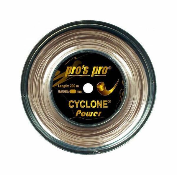 pro's pro CYCLONE Power 1.20mm 200m テニスロールガット