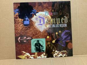 輸入盤LP DAMNED / The Long Weekend Best Of Vol.1 1/2 Motorhead入り　　全体にキレイです。
