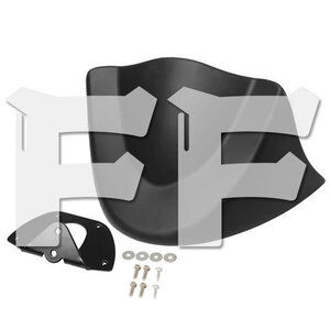 送料無料● ハーレー ダイナ FXD FXDB 2006-2018 フロント スポイラー チン フェアリング カウル カバー マットブラック 新品