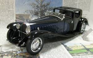 ★フランクリンミント*1/24*1930 Bugatti Royale Coupe Napoleon ブラック/ブルー
