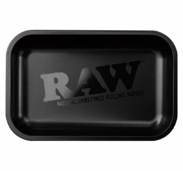 ◆送料無料◆新品　RAW 正規品　メタルトレイマットブラック　手巻きタバコ　トレー