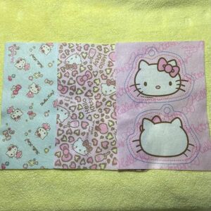 [Hello Kitty] -prompt - - -по -прежнему ткани 3 типа 3 кусочки ручной работы! Талисман