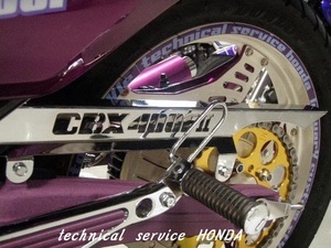 ☆即決★☆CBX400F2 ロゴ入メッキチェーンカバー 新品 NC07　　