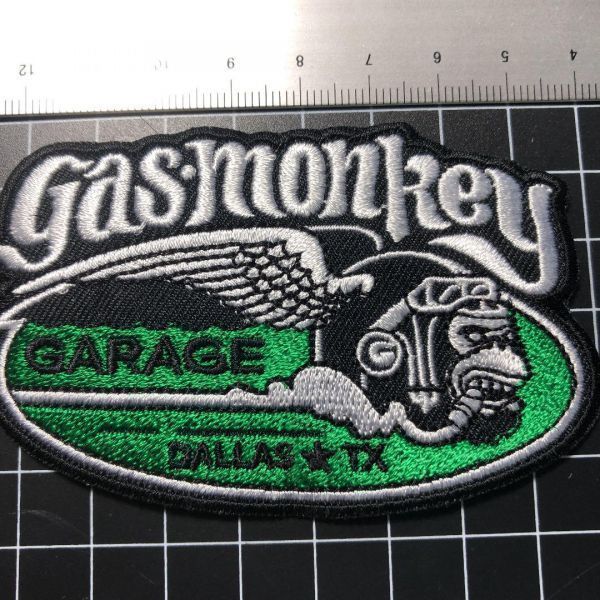 最大73%オフ! アイロンワッペン ガスモンキー GUS MONKY GARAGE アイロンワッペン★GAS MONKEY★5