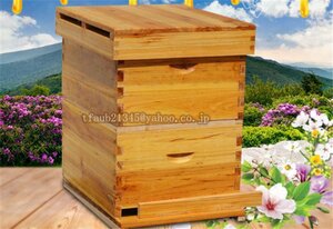 【ケーリーフショップ】バンブルビー巣箱 蜜蜂 ミツバチ 飼育巣箱 みつばち飼育用巣箱 杉木製巣箱 養蜂器具 養蜂用品　