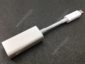 ★【中古】Apple Thunderbolt to LAN Adapter A1433　ギガビットイーサ★