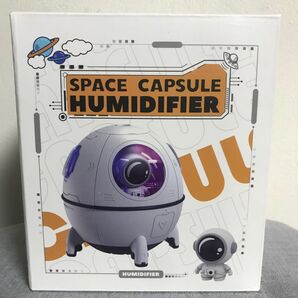 SPACE スペースカプセル加湿器 超音波加湿器 ピンク 新品未開封