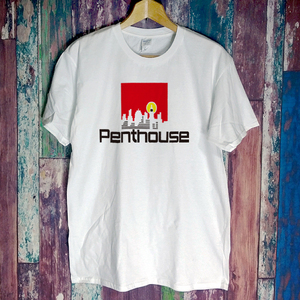 送込　Penthouse　ペントハウス スタジオ　半袖Tシャツ　白　Lサイズ