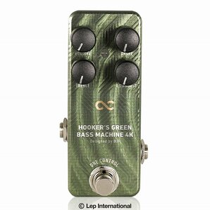 最落無し! One Control HOOKER'S GREEN BASSMACHINE 4K / a41935 ベースチューブアンプに匹敵する 広いダイナミクスレンジ！ 1円 の画像1