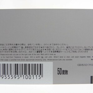 レアテレカ!! 未使用 花の慶次 雲のかなたに 50度数×2 テレカ テレホンカード 原哲夫×隆慶一郎 前田慶次 集英社 週刊少年ジャンプ ☆Pの画像3