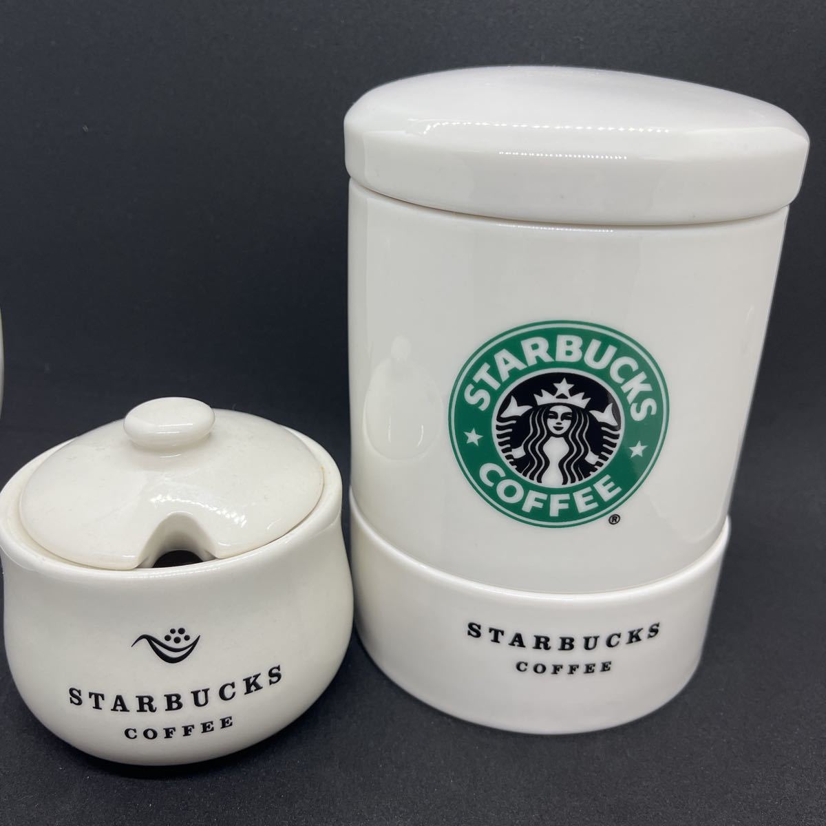 人気の STARBUCKS COFFEE ナイトホークス キャニスター小 収納