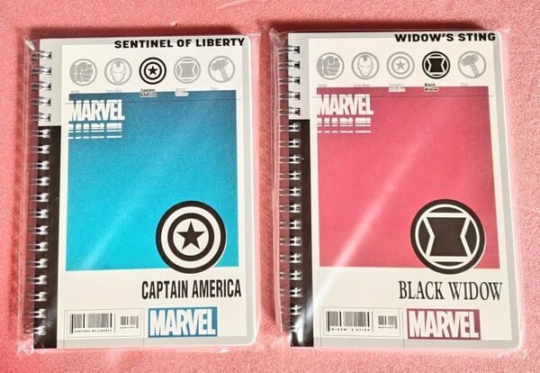 MARVEL　マーベル　リングノート　B6サイズ　ノート　メモ帳