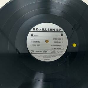 中古レコード 12インチ B.D. - ILLSON EP 2012 日本語ラップ K-BOMB Killer-Bongの画像3