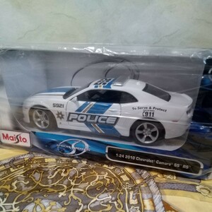 Maisto 1/24 new goods unused not yet exhibition goods *Chevrolet Camaro SS RS Police ~