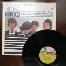 US original 米 オリジナル kinks kinda キンクス record レコード LP アナログ vinyl_画像1