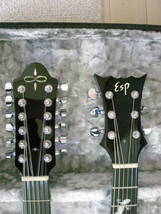 ESP　EY-500(?) THE ALFEE 坂崎幸之助モデル　12弦&6弦Wネックエレアコ_画像2