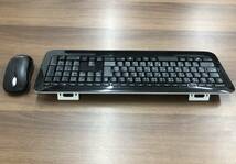 (3701) Microsoft Wireless Keyboard 800 & Mouse 1000 マイクロソフト ワイヤレス キーボード & マウス 美品_画像6