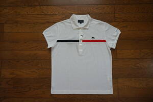 新品　◇　BURBERRY　GOLF　バーバリー　◇　半袖ポロシャツ　◇　size L