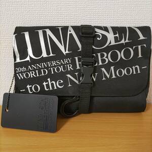 LUNA SEA 20th ANNIVERSARY WORLD TOUR REBOOT-to the New Moon限定☆折り畳みトラベルポーチ河村隆一INORANルナシーSUGIZO小野瀬潤J20周年