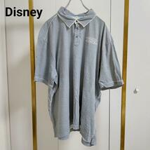 Disney/ディズニー/XXL/グレー/ポロシャツ_画像1