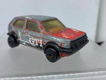 MATCHBOX マッチボックス MBX VOLKSWAGEN GOLF GTI フォルクスワーゲン ゴルフ MK2 MACAU マカウ【B】LOOSE ルース 1/64 【規格外】_画像5