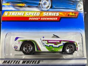 ホットウィール HOTWHEELS DODGE SIDEWINDER ダッジ サイドワインダー X-TREAM SPEED SERIES USカード