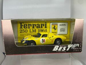 BEST MODEL ベストモデル 1/43 FERRARI 250 LM Kyalami 66 フェラーリ 9018 MADE IN ITALY イタリア製