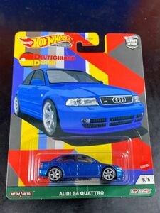 ホットウィール HOTWHEELS DEUTSCHLAND DESIGN AUDI S4 QUATTRO アウディ クアトロ Real Riders